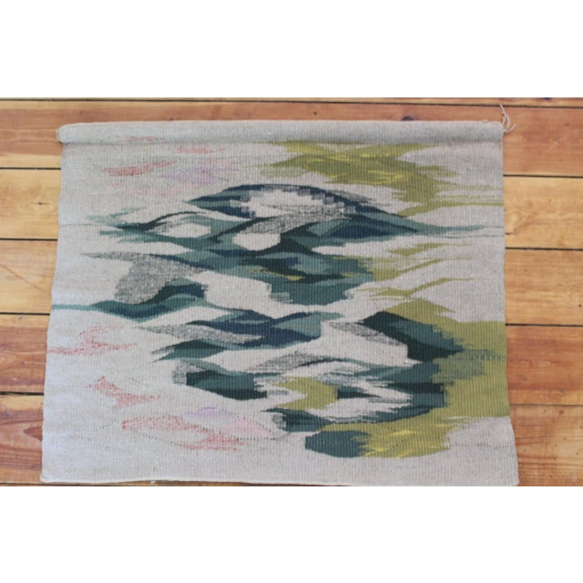 Danish Handwoven Wall Carpet by Emilie Mille Heerup, 1975 For Sale - Image 3 of 3