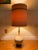 Mid-Century Modern 1960s Mid Century Teak and Ceramic Table Lamp Without Shade For Sale - Image 3 of 11