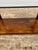 French French 19th Century Empire Marble Top Walnut Console Table For Sale - Image 3 of 12