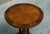 Art Deco Pedestal Table in Walnut, Oak and Brass from De Coene Frères, Belgium, 1930s For Sale - Image 3 of 14