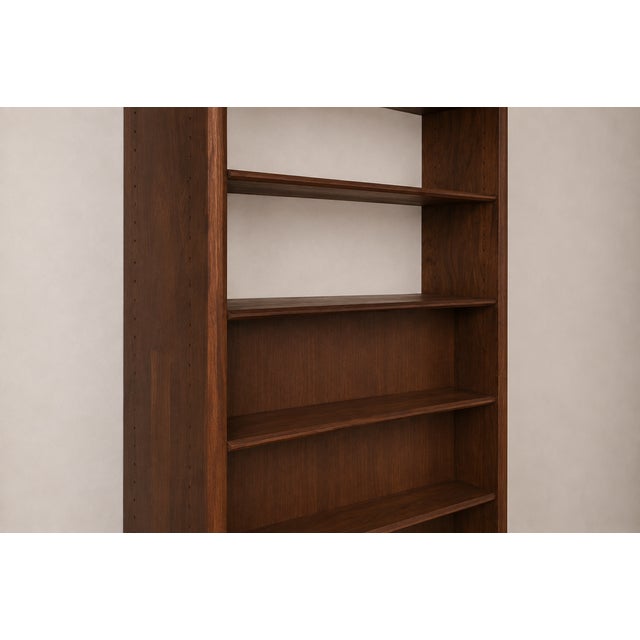 Pierre Chapo Modernist Elm Shelf by Pierre Chapo for Seltz, 1950s For Sale - Image 4 of 6