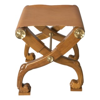 Difros Okladias Ancient Greek-Folding Stool For Sale