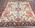 Textile Ivory Square Antique Serapi Rug no. 10963 For Sale - Image 7 of 7