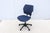 Humanscale Freedom Ergonomic Armless Task Desk Chair in Blue Color Slightly Used For Sale In New York - Image 6 of 18