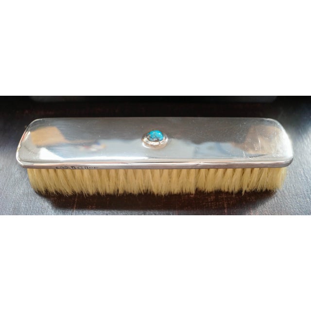 Silver & Turquoise Cymric Clothes Brush from Liberty & Co., 1906 For Sale - Image 10 of 10