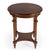 Hellinger Round End Table, Medium Brown For Sale - Image 9 of 9