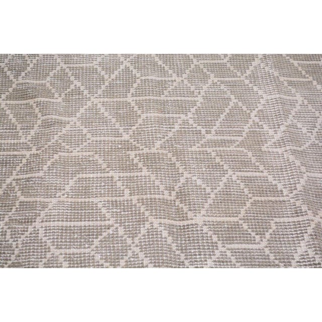 Moroccan 1970s Moroccan Hand Knotted Wool Rug, 5' X 8' For Sale - Image 3 of 5