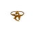 A beautifully detailed Victorian 14K gold ring featuring a griffin holding a seed pearl. Originally crafted as a stickpin...