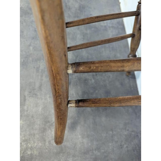 Antique Bedroom Chairs in Wood, 1800s, Set of 2 For Sale - Image 5 of 6
