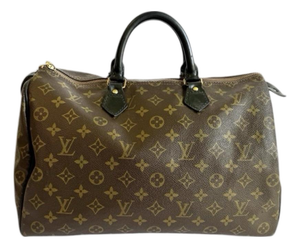 Louis Vuitton Speedy 35 Bag LV Monogram Canvas Top Handle Vintage 80s Dr Bag Satchel