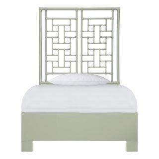Ohana Platform Bed Twin, Celery Green For Sale