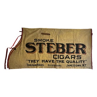 1900s Antique Advertisement Racehorse Cooling Blanket For Sale