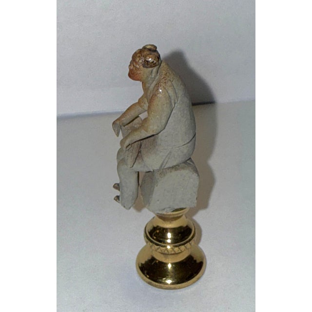 Vintage Mud Man Finial For Sale - Image 4 of 6