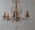Hollywood Regency Golden Stars and Water Drops Chandelier, Italy, 1930s For Sale - Image 15 of 18