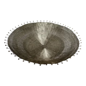 Early Vintage Michael Aram "Splash" Woven Wire Bowl/Centerpiece