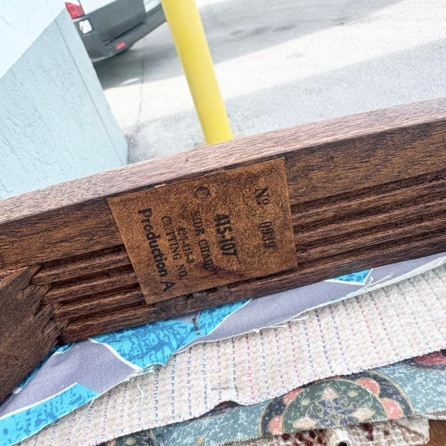 Mid Century Modern Walnut Dining Chairs by Stanley Furniture - Set of 6 For Sale - Image 11 of 11