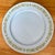 Mid-Century Modern Vintage Towne House "Spring" 3094 Dinner Platter • Yellow Floral Band & Silver Trim • 12 1/4” For Sale - Image 3 of 8
