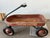 Industrial Vintage 1950s Original United Clipper Child's Little Red Wagon For Sale - Image 3 of 5