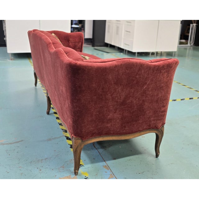 Baker Furniture Company Late 20th Century Tuxedo Sofa | Baker Furniture For Sale - Image 4 of 13