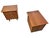 Mid-Century Modern Kent Coffey "The Greenbrier" Walnut Nightstands - Set of 2 For Sale In Philadelphia - Image 6 of 9