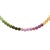 2020s Birthstone October Rainbow Tourmaline Bracelet For Sale - Image 5 of 10