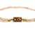 Traditional Antique Belle Époque Multi Strand Pearl Choker Necklace — 18k Gold & Old-Cut For Sale - Image 3 of 8