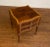 Brown Leighton Hall Mahogany Serpentine End Table For Sale - Image 8 of 10