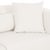 Tarra 4-Piece Cream Chenille Modular U-Sectional For Sale - Image 4 of 5