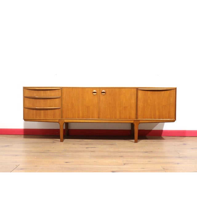 Mid Century Modern Vintage Teak Credenza Sideboard by McIntosh Danish Style For Sale - Image 15 of 15