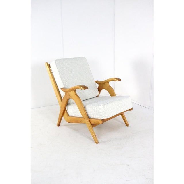 Nederweert Armchair in Oak For Sale - Image 6 of 16