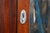 Brown Antique Edwardian Neoclassical Mahogany Fruitwood Inlaid Wardrobe Armoire Mirror For Sale - Image 8 of 18