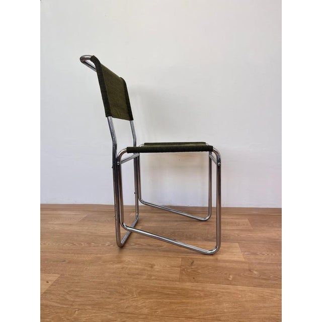 - 1930s - original condition, new textile - chrome with patina - original screws Up to 250V (Europe/UK Standard).The...