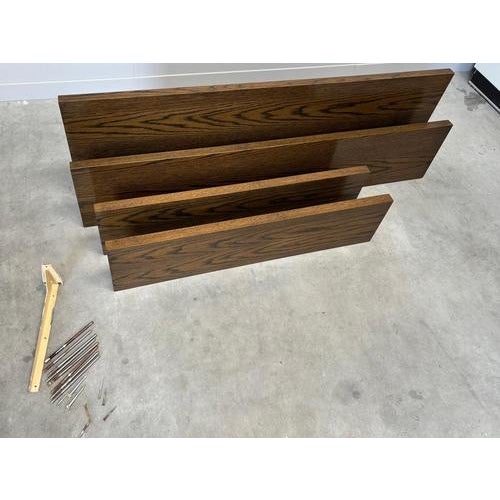Wenge Wood Wall Unit, 1960s For Sale - Image 13 of 18