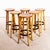 Brown Top Metal Ring Bar Stool, 1960s For Sale - Image 8 of 12