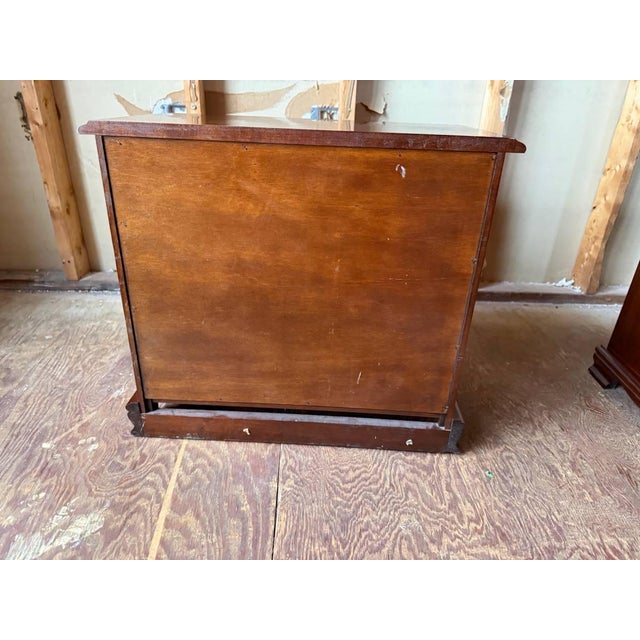 Wood Pair of Late 20th Century Chippendale Four-Drawer Nighstands by Null For Sale - Image 7 of 15