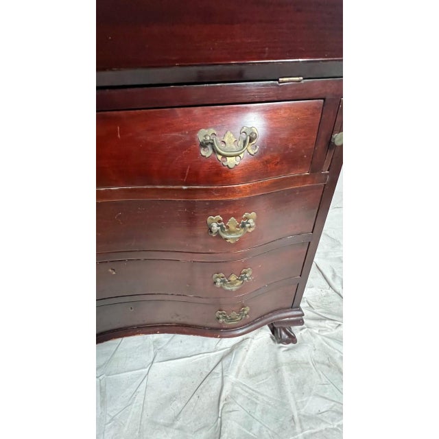 1940s Antique Cherry Secretary Desk Chairish