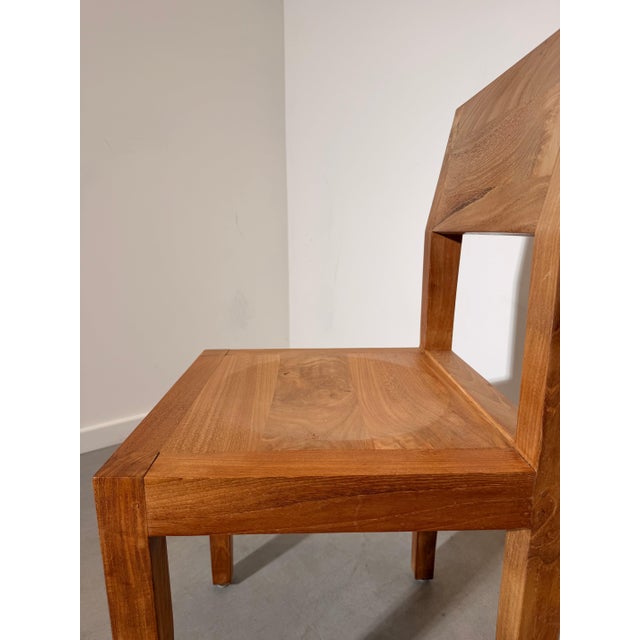 Vintage Teak Dining Chairs, Set of 6 For Sale - Image 4 of 5