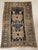Rare antique Caucasian rug with large geometric motifs. Wool pile on Wool foundation. Circa 1900.
