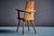 Brutalist Armchairs in Oak by Vervoort, Tilburgnetherlands, 1960s, Set of 2 For Sale - Image 4 of 16