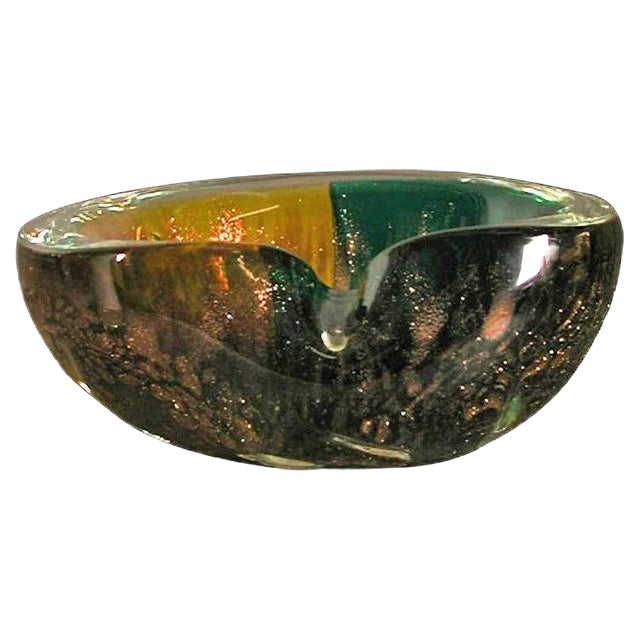 Mid-Century Murano Ashtray by Fratelli Toso, 1950s For Sale