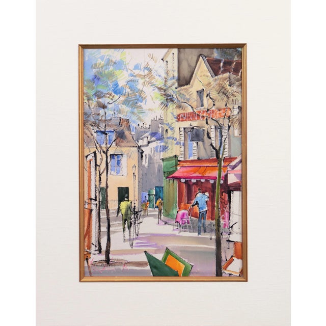 20th Century French School; Signed indistinctly lower left, 'Mini?' and dated 1993. A bright and breezy, spring-time view...