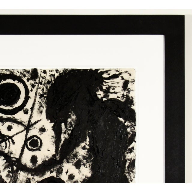 Francois Burland Two Men With An Antelope C. 2000 Painting For Sale In San Francisco - Image 6 of 6