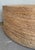 Organic Modern Woven Banana Round Coffee Table For Sale - Image 4 of 5