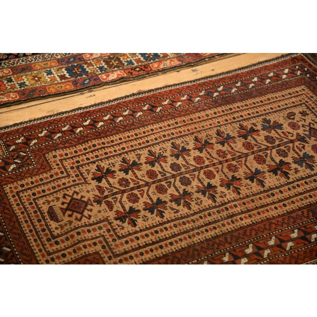 1910s Antique Belouch Rug - 2'10" x 4'6" For Sale - Image 5 of 12