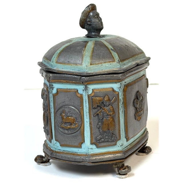 Regency “Brighton Pavilion” Tea Caddy or Tobacco Box England, circa 1820–1830 For Sale - Image 11 of 18