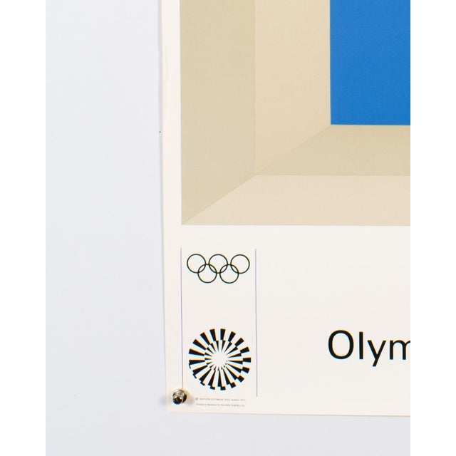 Paper Serigraph Olympics 1972 Poster from Josef Albers, 1971 For Sale - Image 7 of 9