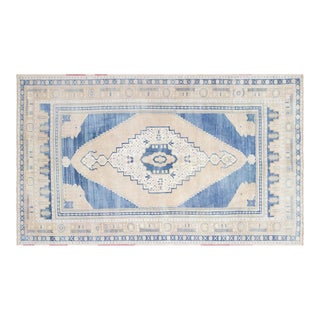 1960s Turkish Oushak Rug For Sale