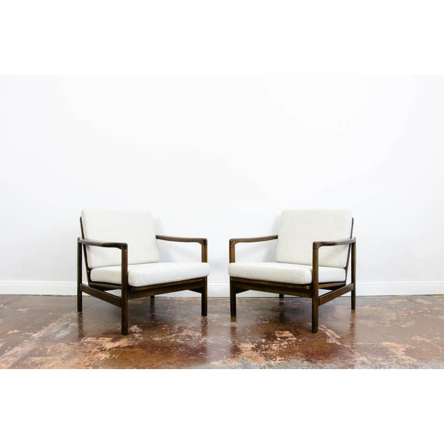 Set of B-7522 Armchairs by Zenon Bączyk, 1960s For Sale - Image 17 of 17