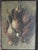 This sporting still life is of a brace quail hanging by their feet. It is a painting of oil on canvas. And there is some...