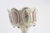 Ceramic Antique Victorian Porcelain French Panel Mantel Luster Hand Painted Pink Gold For Sale - Image 7 of 12